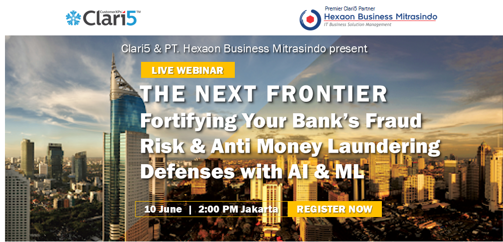 Fortifying Your Bank’s Fraud Risk & Anti Money Laundering Defenses with AI & ML, Jakarta