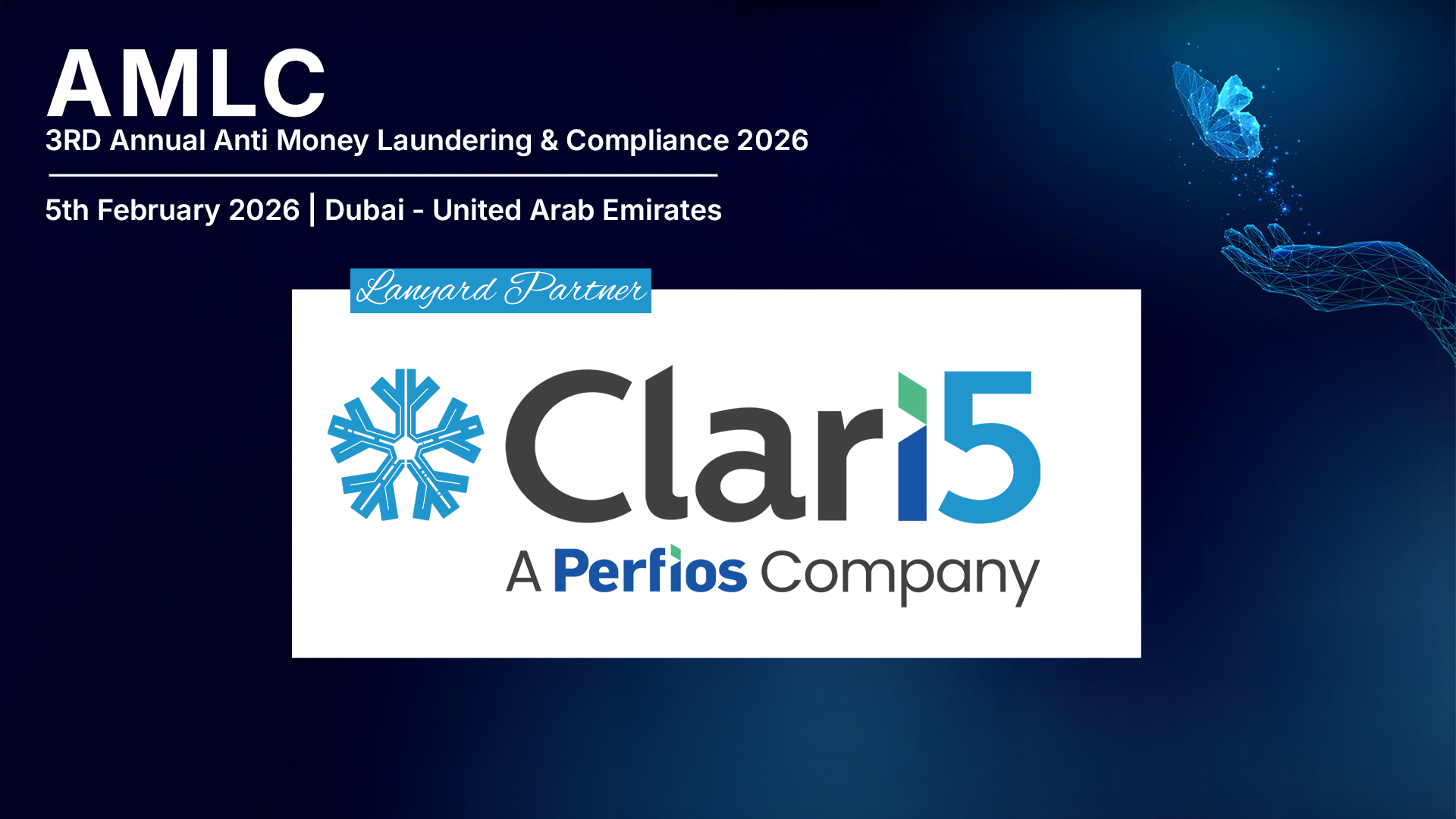 Clari5 at Anti-Money Laundering Conference Dubai 2026